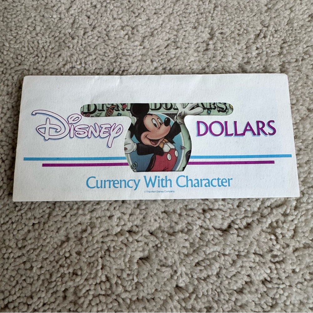 Disney 2000 $1 Dollar with Mickey Mouse - Picture 7 of 7